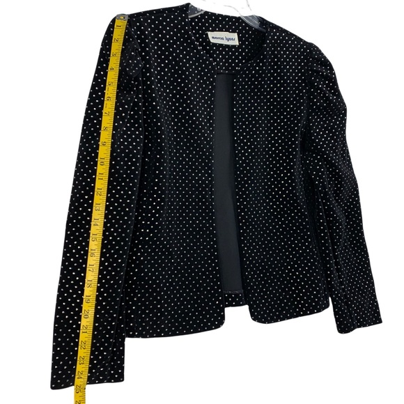 Vintage Open Front Blazer/ Jacket with Matching Bow Tie- Made in the USA - Picture 14 of 14